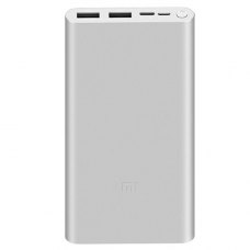 Портативный аккумулятор Xiaomi Mi Power Bank 3 10000mAh Silver